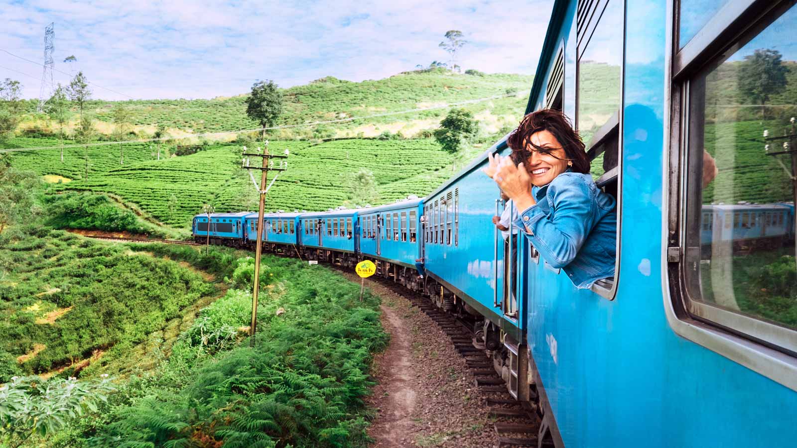 <p>Sri Lanka Railways introduced its tourist-friendly luxury, the “<a href="https://www.telegraph.co.uk/travel/destinations/asia/sri-lanka/sri-lanka-has-new-contender-worlds-scenic-rail-journey/" rel="nofollow noopener">Ella Odyssey</a>,” last year to complement its Main Line, built during British rule to connect the capital city Colombo with Badulla to the east.</p><p>During this seven-hour journey, passengers are wowed by the beauty of tea plantations, lush tropical greenery, rolling hills, and small villages. However, it is recommended that travelers refrain from booking first-class tickets because their experience will be limited by not mingling with the locals or having open windows, allowing a fresh breeze.</p>