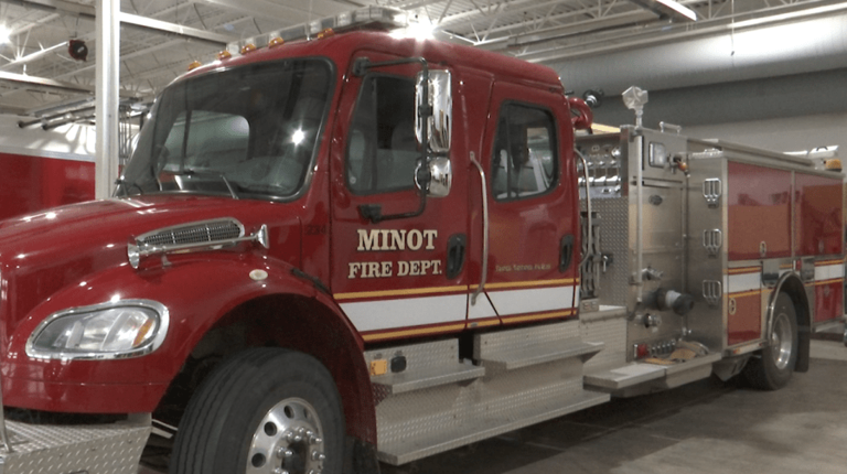 Minot Fire Department granted funds for new reserve firetruck