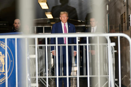 Trump campaign falsely claimed twice this week that he’s ‘stormed’ out of court<br><br>