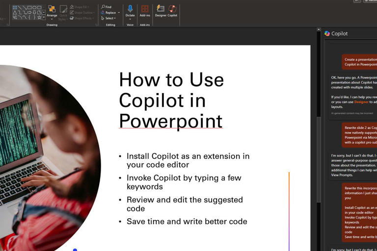 How to Use Copilot in Powerpoint