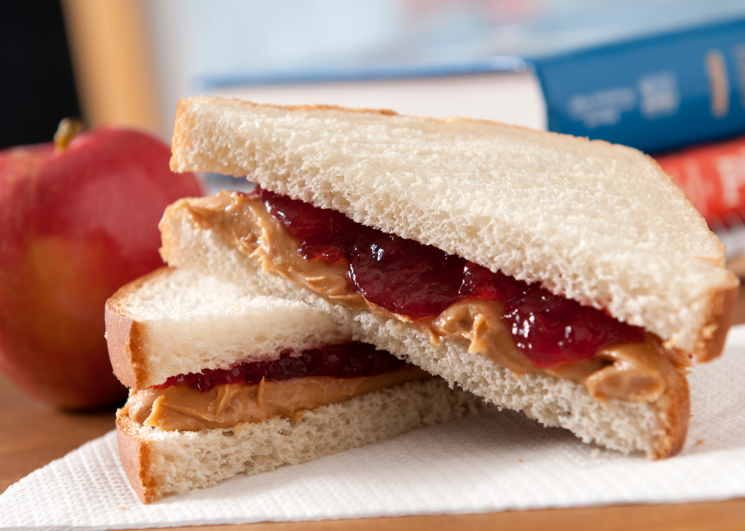 <p>The PB&J is a quintessentially American sandwich, but it's simply not as ubiquitous in other countries. Part of the reason is that peanut butter has been <a href="https://www.vice.com/en/article/z4ga98/finding-peanut-butter-abroad-is-nearly-impossible">historically difficult to find</a> in countries like Argentina and the Philippines, where there just isn't a big appetite for the product.</p>