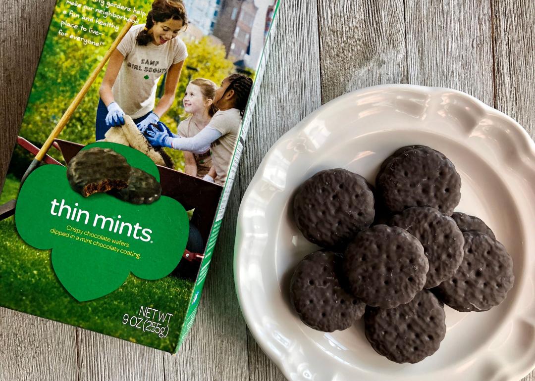 <p>Cookies are universal, but ones sold by little girls in green uniforms in front of grocery stores, at soccer games, and door to door—and only during a specific period of time, are particularly unique to the states. For over 100 years, Girl Scout cookies have sparked a frenzy of excitement in Americans, who know they have a limited amount of time to buy and enjoy treats like Thin Mints, Samoas, and Trefoils.</p>