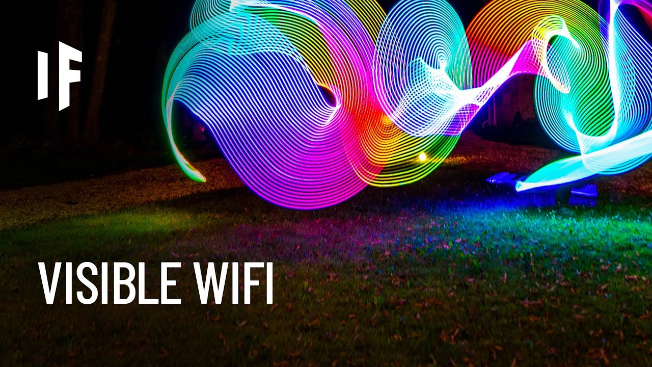 What it would look like if wifi were visible?