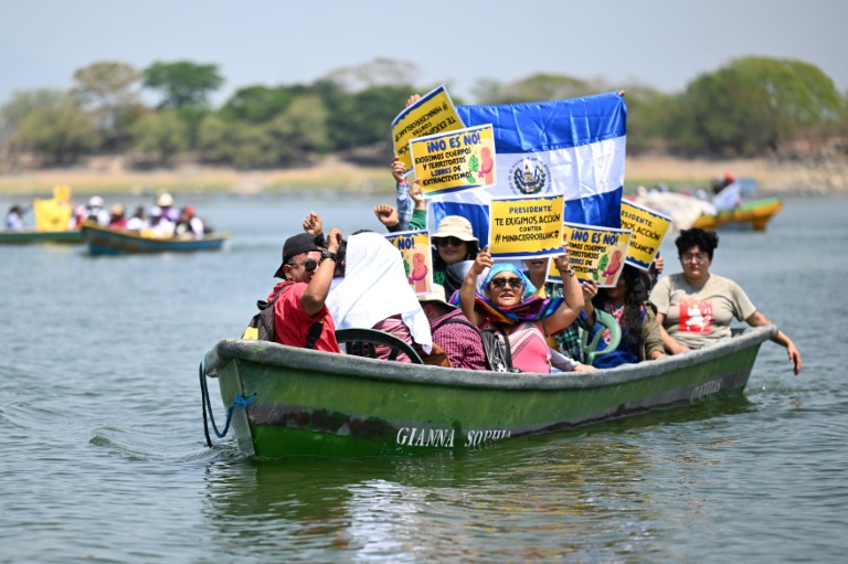 'no to mining': activists demand closure of guatemala gold mine