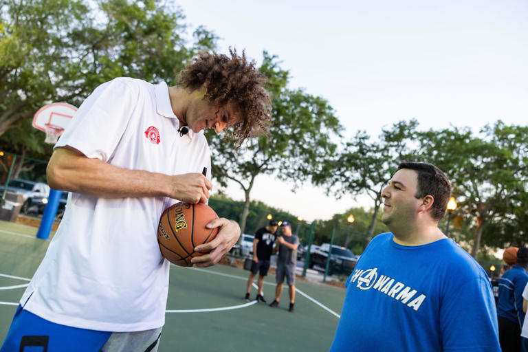 Milwaukee Bucks' Pat Connaughton and fiancée, pro soccer player Ryan ...