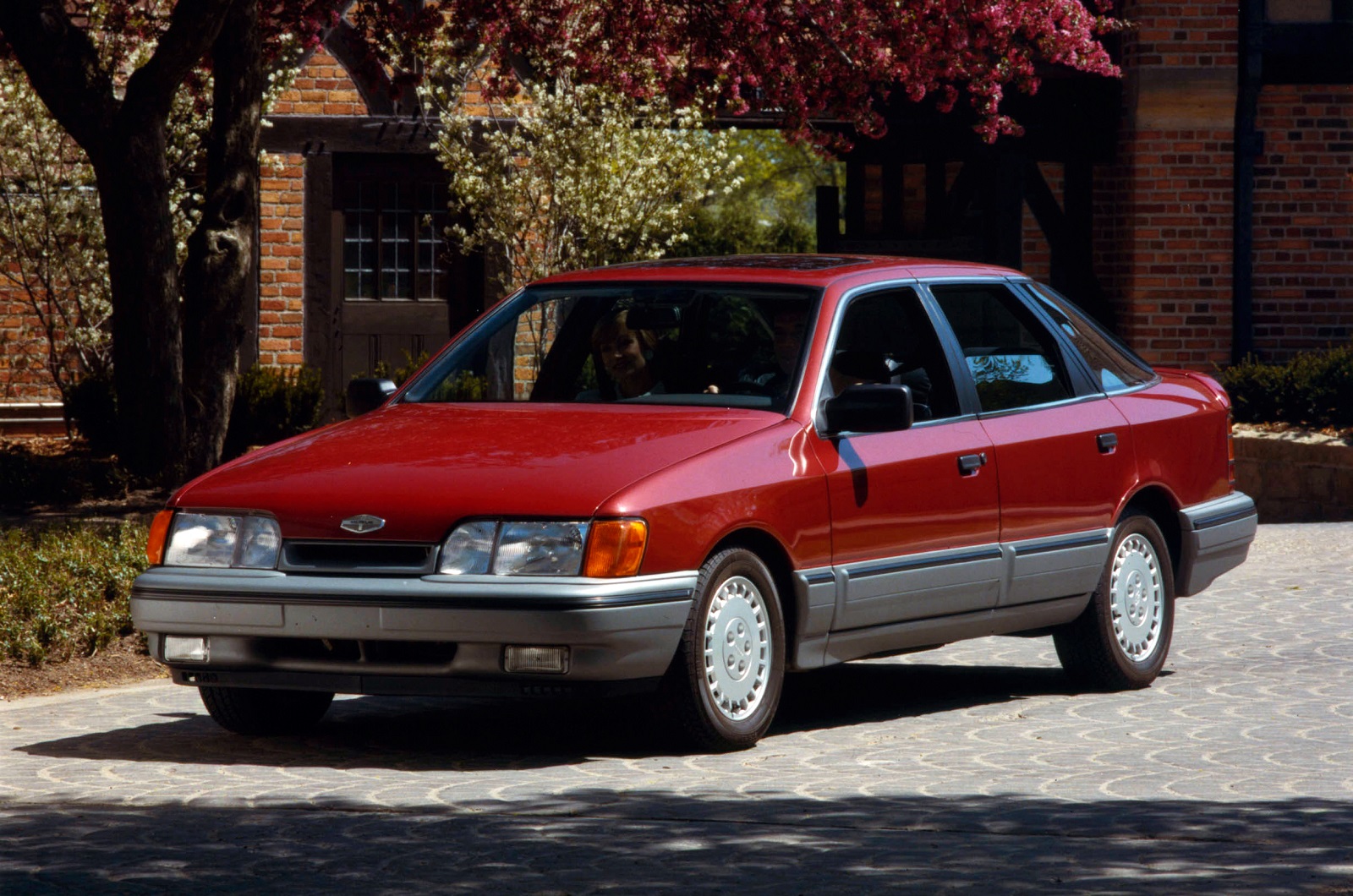 <p>Ford took a shot at its European rivals by creating the Merkur brand. Launched for <strong>1985</strong>, the line-up initially consisted only of the two-door <strong>XRT4i</strong>, which was built in Germany and closely related to the Sierra XR4Ti sold in Europe. <strong>1988</strong> brought the <strong>Scorpio</strong>, a four-door saloon wearing a nameplate Europeans were familiar with. Merkur sales peaked at <strong>15,261 units</strong> in 1988 but dropped to <strong>8,765</strong> the following year and <strong>2,622</strong> in 1990. Short-lived, the Merkur brand was axed after 1990.</p><p>It was an experiment that Ford never tried again.</p>