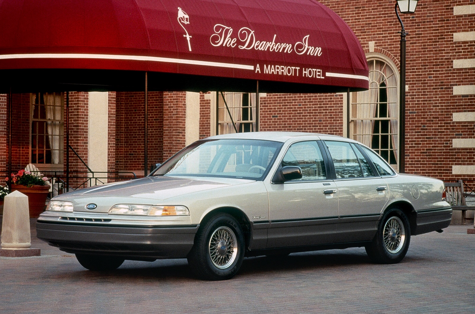 <p>As competitors downsized, Ford continued thinking big. 1992 brought a completely redesigned Crown Victoria with more modern-looking lines and an evolution of its predecessor’s tried-and-true Panther body-on-frame construction. Colloquially called the Crown Vic, it was never envisioned as a volume model but it was a hugely important part of the Ford range because it performed taxi and law enforcement duties across America. It also spawned the <strong>Mercury Grand Marquis</strong> and the <strong>Lincoln Town Car</strong>, which were aimed at a different set of buyers.</p><p>Selling a V8-powered behemoth with a truck-like ladder frame in the 1990s sounded like a recipe for disaster but Ford beat the odds. Crown Victoria sales stayed above the 100,000 mark for most of the decade and it was popular enough to warrant the launch of a comprehensively updated model for <strong>1998</strong>. It hogged an <strong>85%</strong> share of the police vehicle market in America and in Canada in 1999, so keeping it around — and even investing money into improvements — made financial sense.</p>