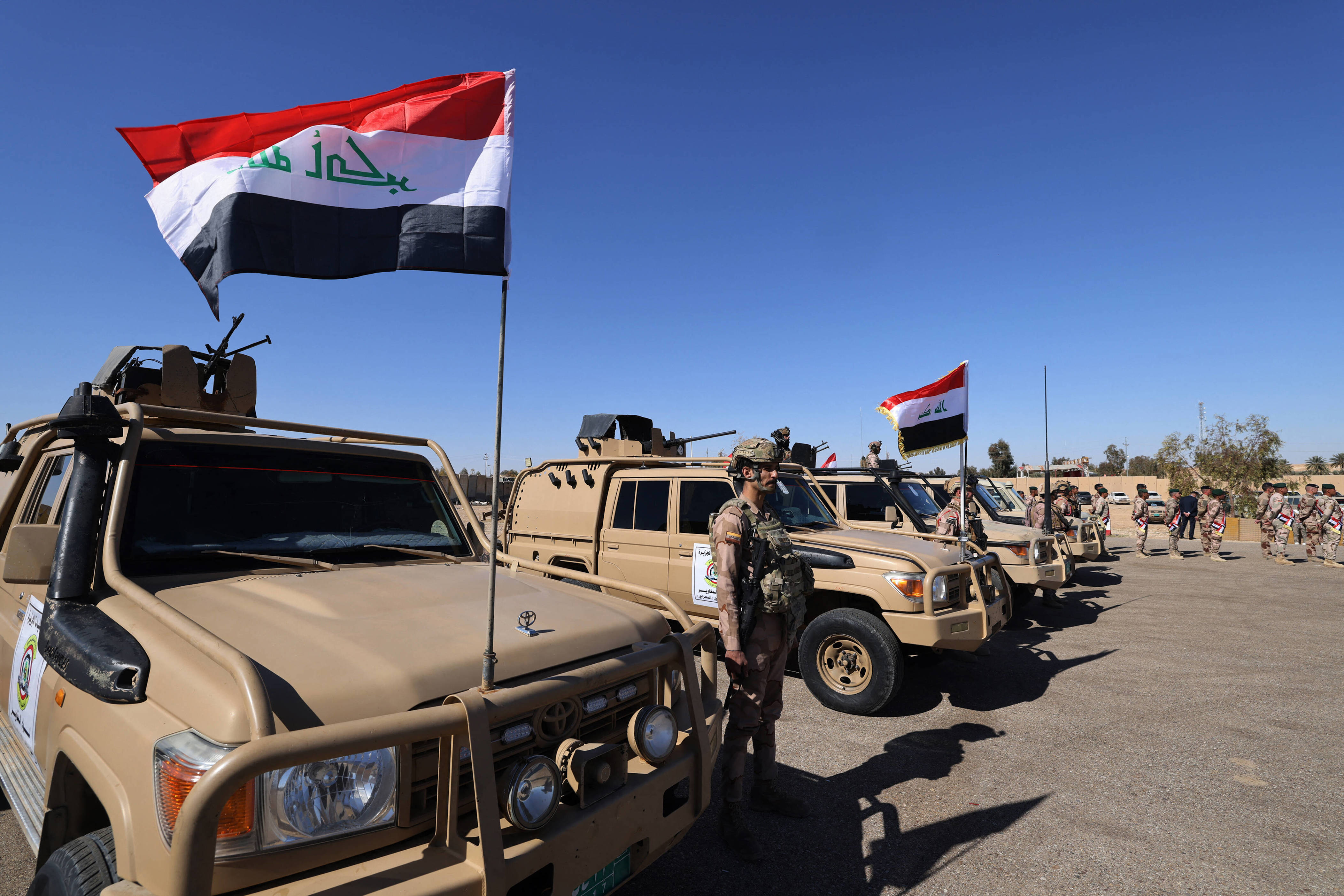 irak : une base militaire touchée par une explosion, les états-unis démentent être à l’origine des frappes