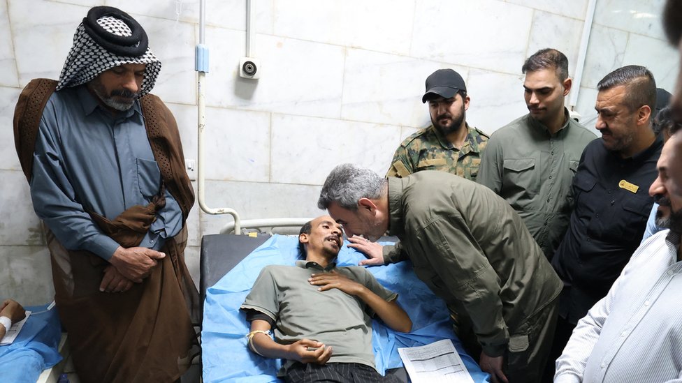 explosion hits iraq base housing pro-iranian militia