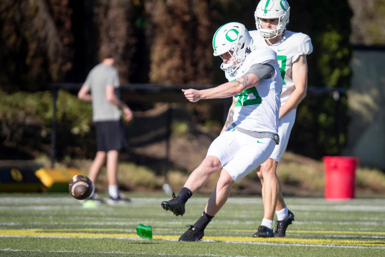 Kicker Atticus Sappington on leaving Oregon State for Oregon football ...