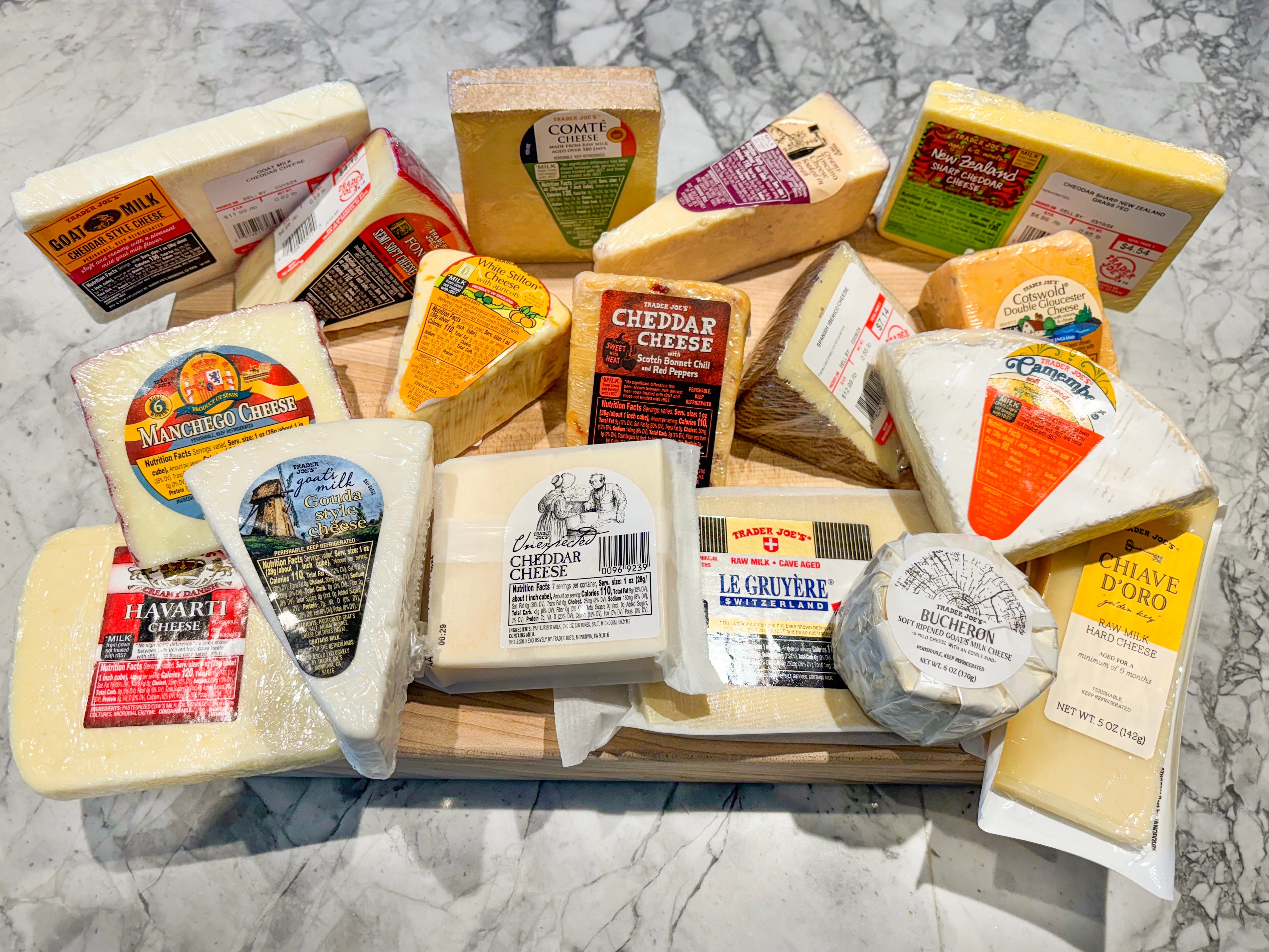I ranked every cheese I could find at Trader Joe's. Out of the 17 I ...