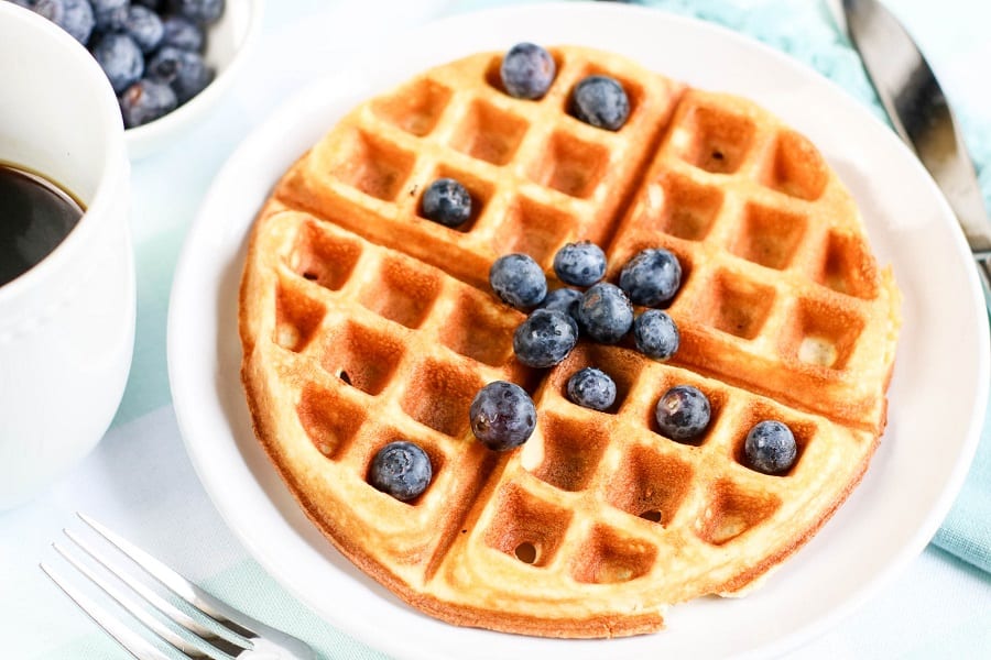 <p>Kickstart your day with these waffles, a perfect breakfast option suitable for those following a gluten-free diet. Light, fluffy, and versatile, they serve as an excellent canvas for various toppings like syrups, berries, or a simple pat of butter. Quick to make with basic ingredients and a standard waffle iron, these waffles are both convenient and delicious, making them a go-to choice for busy mornings or leisurely brunches.<br><strong>Get the Recipe: </strong><a href="https://trinakrug.com/low-carb-waffles-keto-gluten-free/?utm_source=msn&utm_medium=page&utm_campaign=msn">Waffles</a></p>