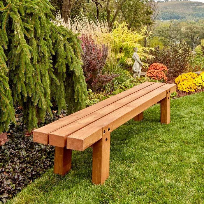 10 Awesome Buy and DIY Outdoor Garden Benches to Relax
