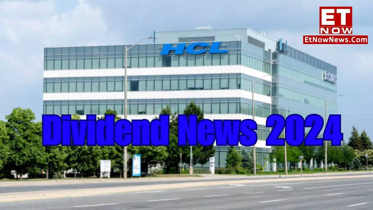 hcl tech dividend 2024 news: it stock fixes record date - details