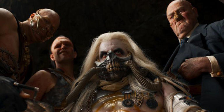 'Furiosa' Image — Immortan Joe Conspires With His Cronies