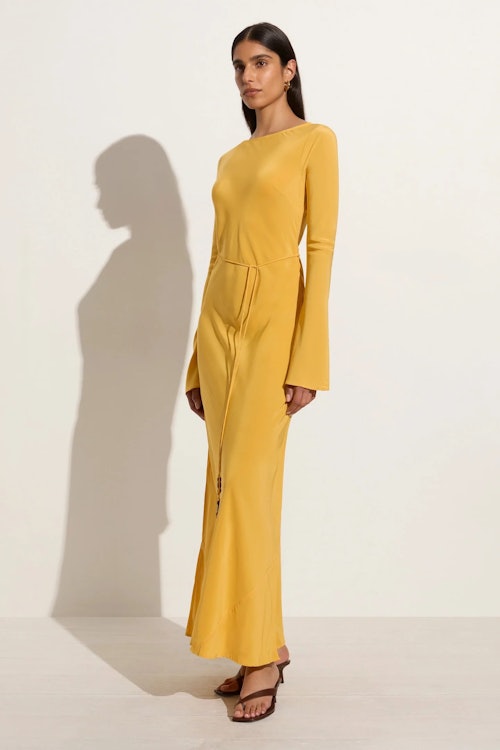 maxi dresses don't have to be boho – try these minimal styles