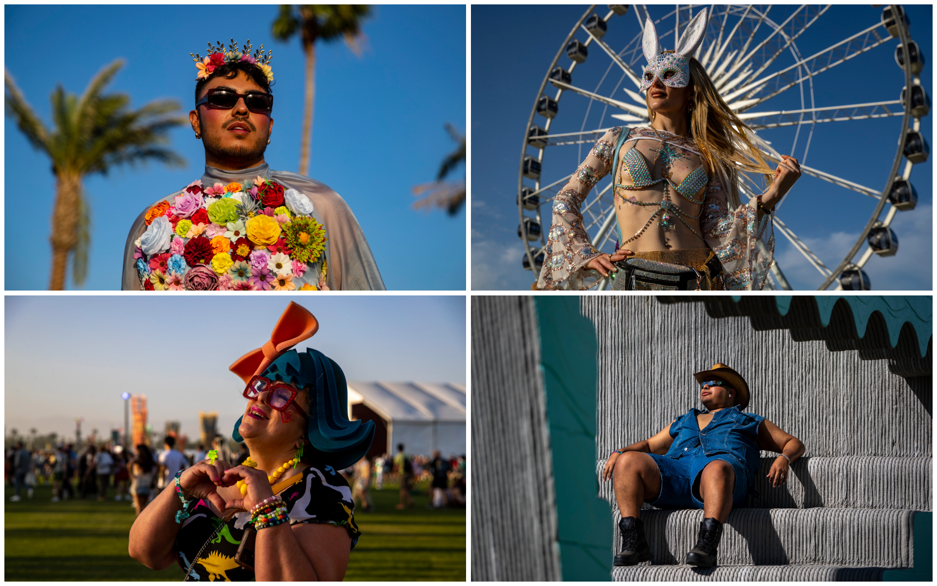 coachella 2024 fashion: see the outfits of california's iconic music festival