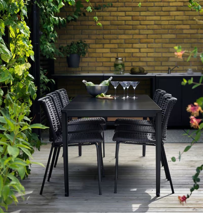 set di mobili per terrazza e giardino in offerta per i clienti ikea family