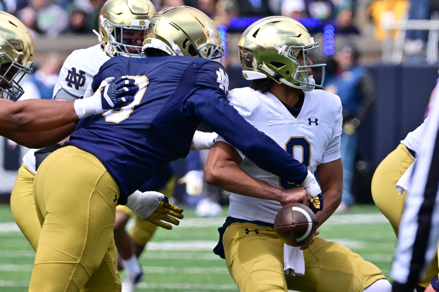 notre dame football: three things we saw against notre dame