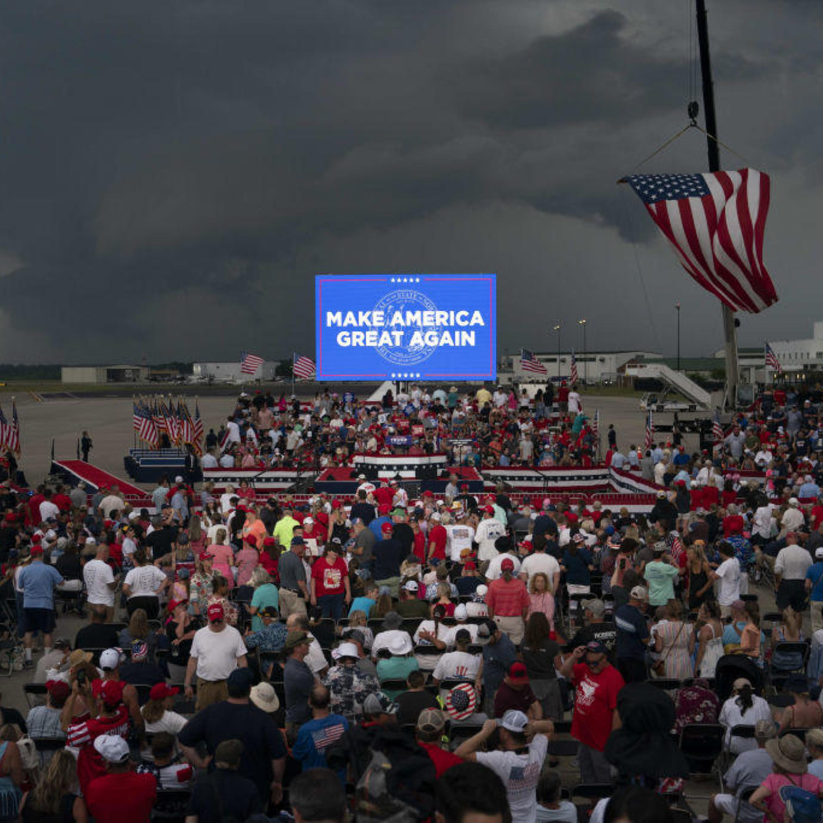 Trump Cancels North Carolina Rally Due To Severe Weather