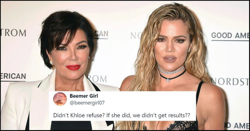 Netizens Recall When Kris Jenner Coaxed Khloe Kardashian for DNA Test: "We  Didn't Get The Results"