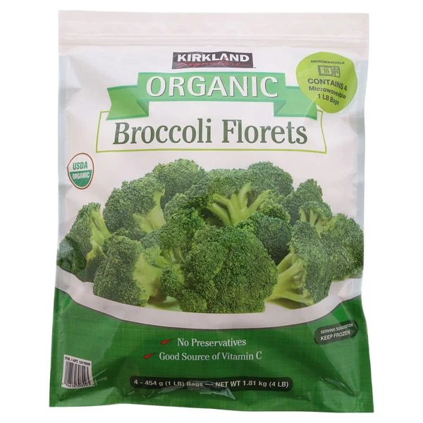 <p>Frozen produce is very popular at Costco, especially broccoli. A four-pound bag of frozen broccoli costs $6.99 at Costco. It’s very convenient to throw the broccoli in the freezer and use it for healthy dishes. It saves money because it will last a long time in the freezer and is cheaper than buying fresh every time you want to make broccoli.</p>