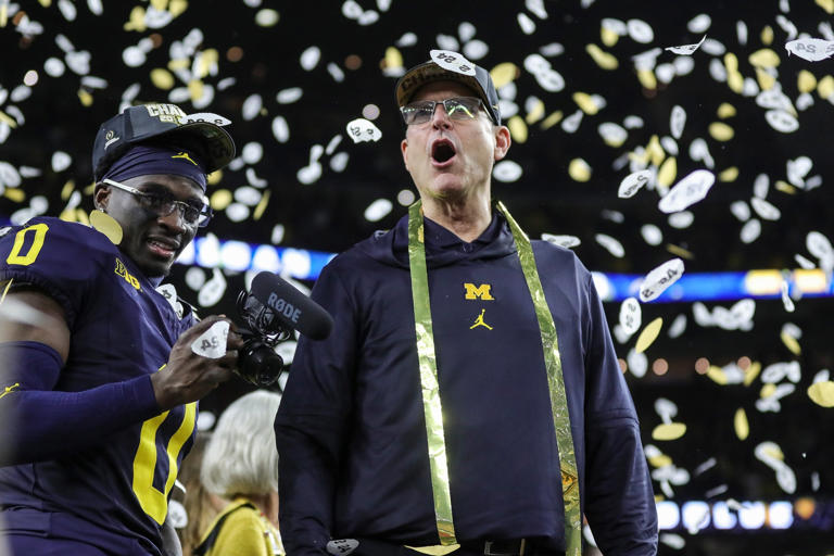 Jim Harbaugh keeps promise, gets Michigan tattoo in honor of national ...