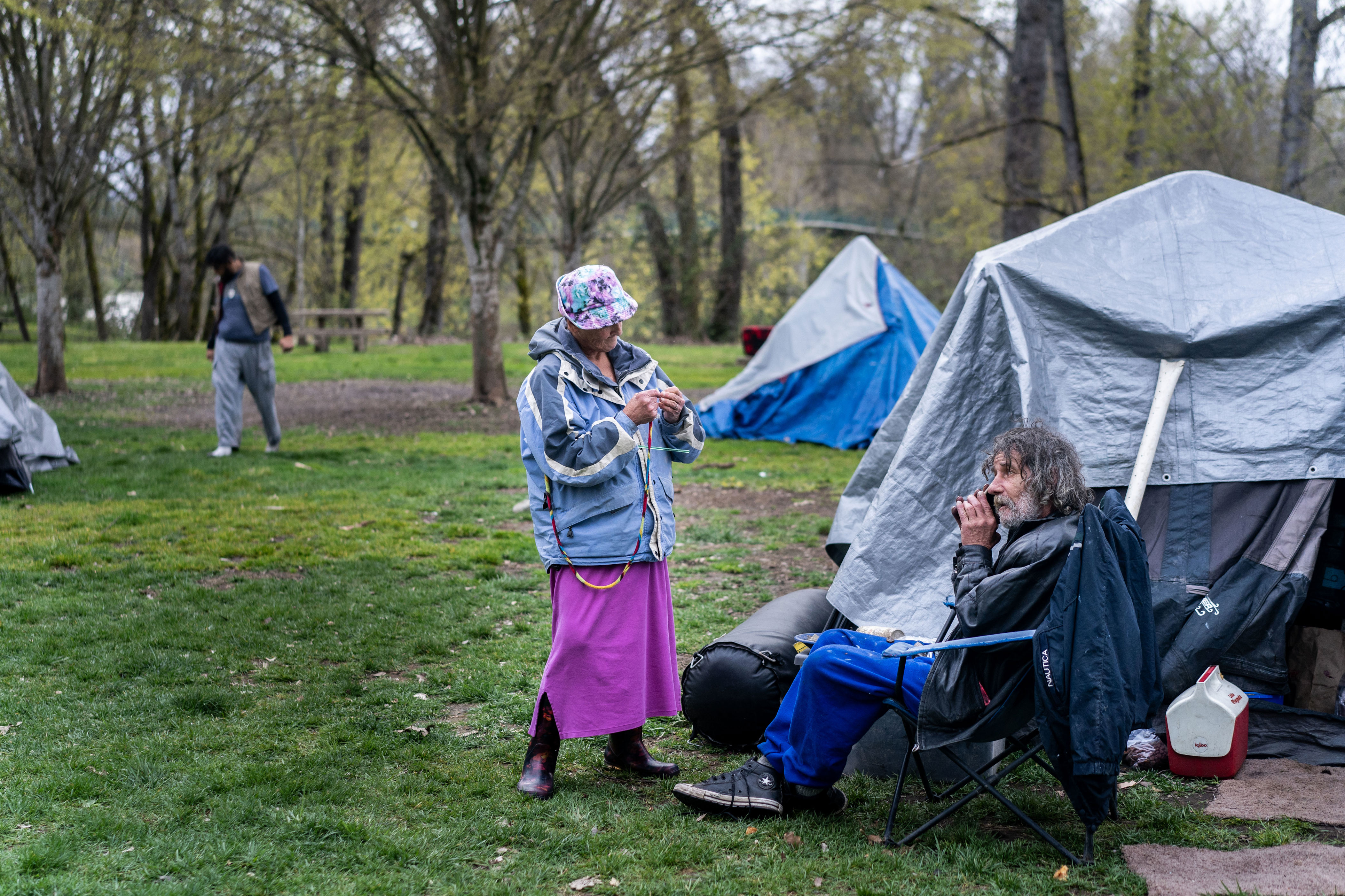as supreme court takes up homeless ban, a city’s unhoused feel abandoned