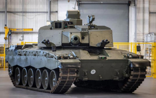 The British showed off their newest tank, the Challenger 3 (photo: twitter.com/BritishArmy)