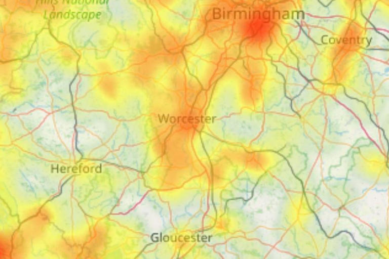 Interactive Map Reveals Japanese Knotweed Hotspots In Worcestershire