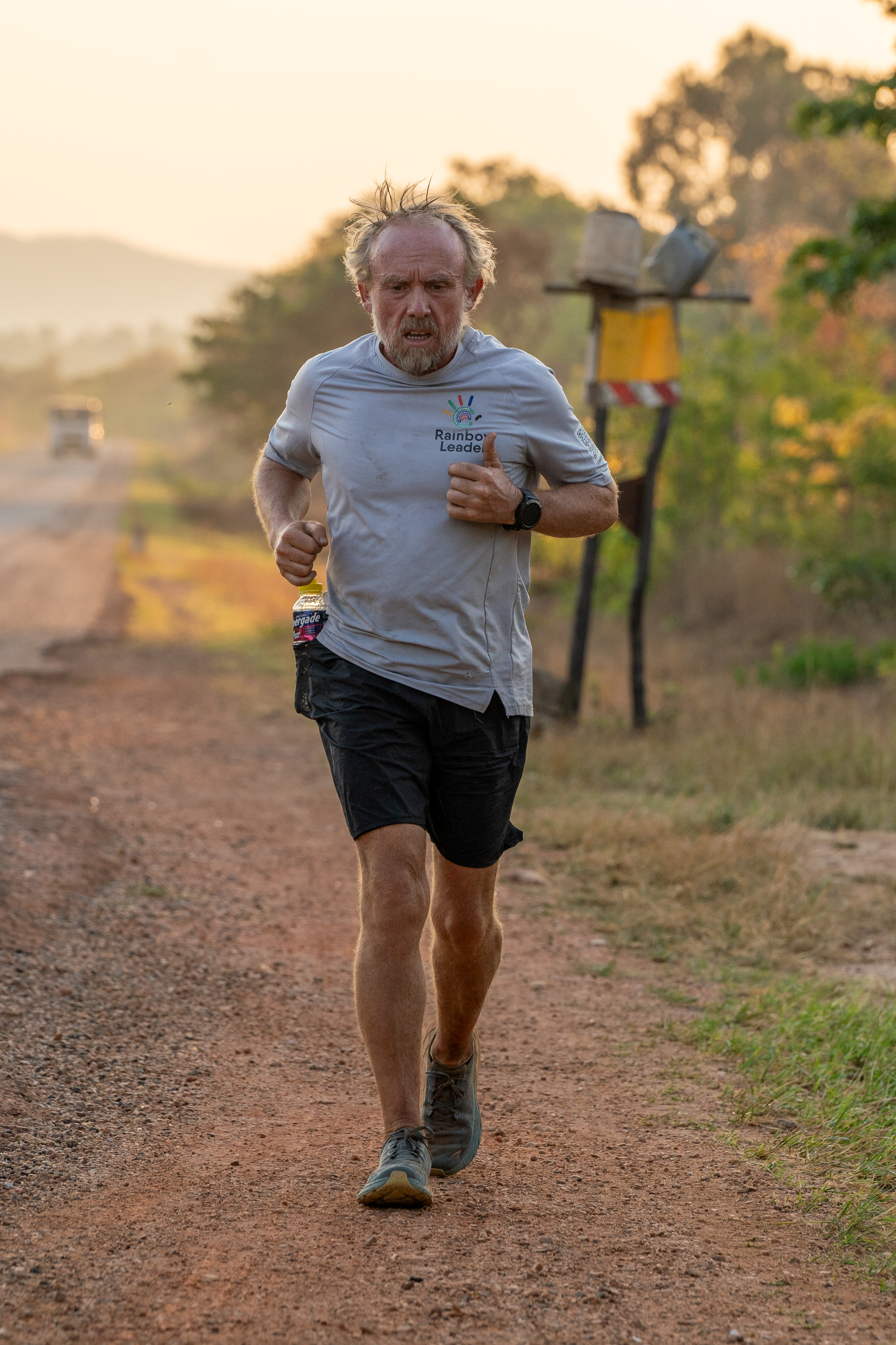 ultra-runner’s world record attempt in africa in doubt as he faces safety issues