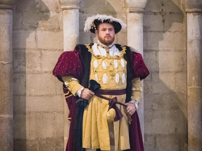 I quit my job as a delivery driver to be a Henry VIII impersonator. This job is my whole life, and I wouldn