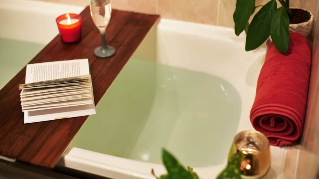 <p>Making a bathtub tray is a simple and quick project that involves attaching a couple of boards. This project can also teach them all about waterproofing the project and makes a great gift to the mom in their life.</p>