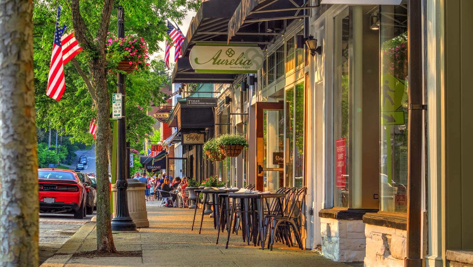 Image Credit: Shutterstock / Lynne Neuman <p><span>This village epitomizes small-town charm with its natural waterfalls and historic downtown. It offers a safe, welcoming environment for raising kids and a restful, picturesque setting for retirement.</span></p>