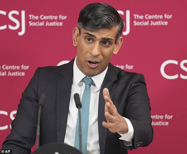 rishi sunak vows to keep the two-child benefit cap in place