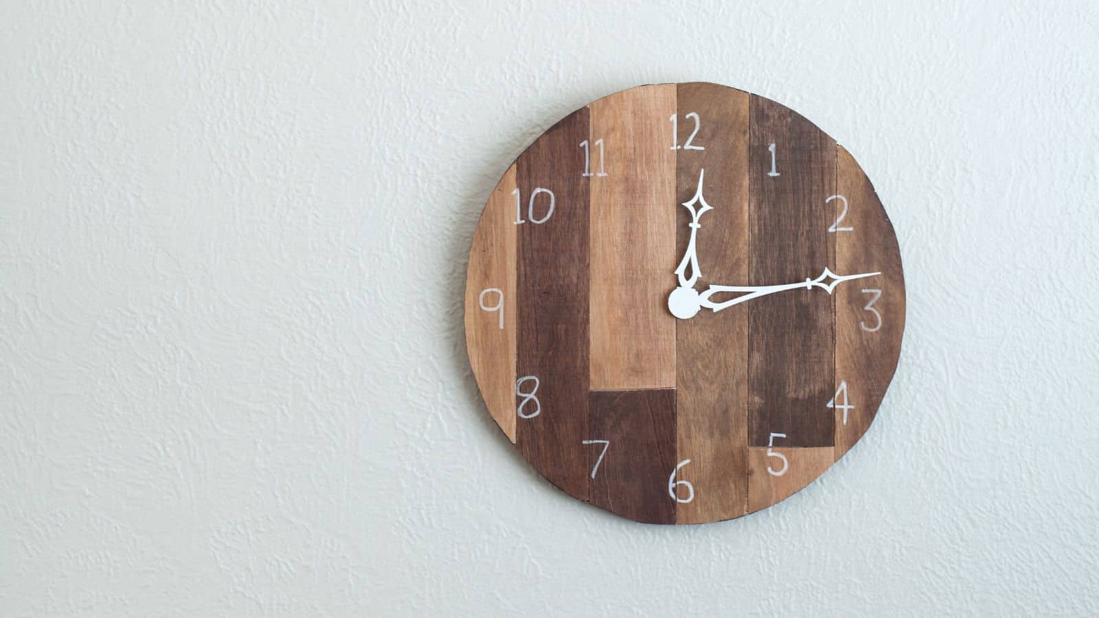 <p>Clocks make great gifts, and your child will be proud to give this one on a birthday or as a Christmas gift. It even makes a great teacher gift. Made from scrap plywood, it’s easy to make using wood glue and adding a clock mechanism. <a href="https://www.anikasdiylife.com/diy-wood-clock/">Tutorial here to make a plywood clock.</a></p>