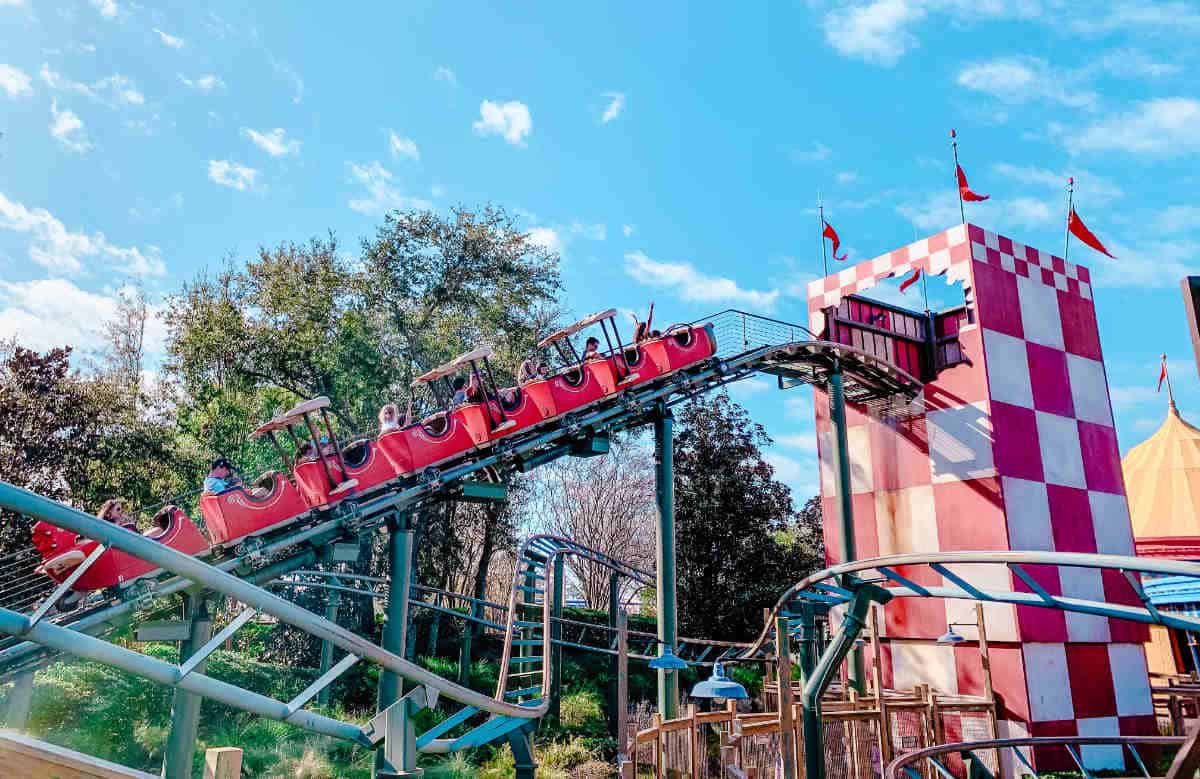 <p>The Barnstormer, featuring Goofy as the Great Goofini, is a fantastic candidate for utilizing Genie+ through a strategy known as “stacking.” This junior roller coaster offers a delightful, albeit brief, thrill perfect for young adventurers or those new to roller coasters. Because it’s a shorter and less intense ride, it might not initially seem like a top priority for a Genie+ reservation.</p> <p>However, using the stacking strategy, where you reserve multiple lower-demand Genie+ selections early in the day to secure more high-demand reservations later on, The Barnstormer becomes a strategic choice. </p> <p>By selecting The Barnstormer early, you quickly fulfill one of your initial reservation slots and potentially accelerate your access to additional Genie+ reservations as the day progresses. This makes it easier to secure later times for more popular attractions, optimizing your itinerary and minimizing wait times across the park.</p> <p>To learn more: <a href="https://treasuredfamilytravels.com/is-disney-genie-plus-worth-it/">Is Genie Plus Worth It? 15 Tips to Help You Decide</a></p>