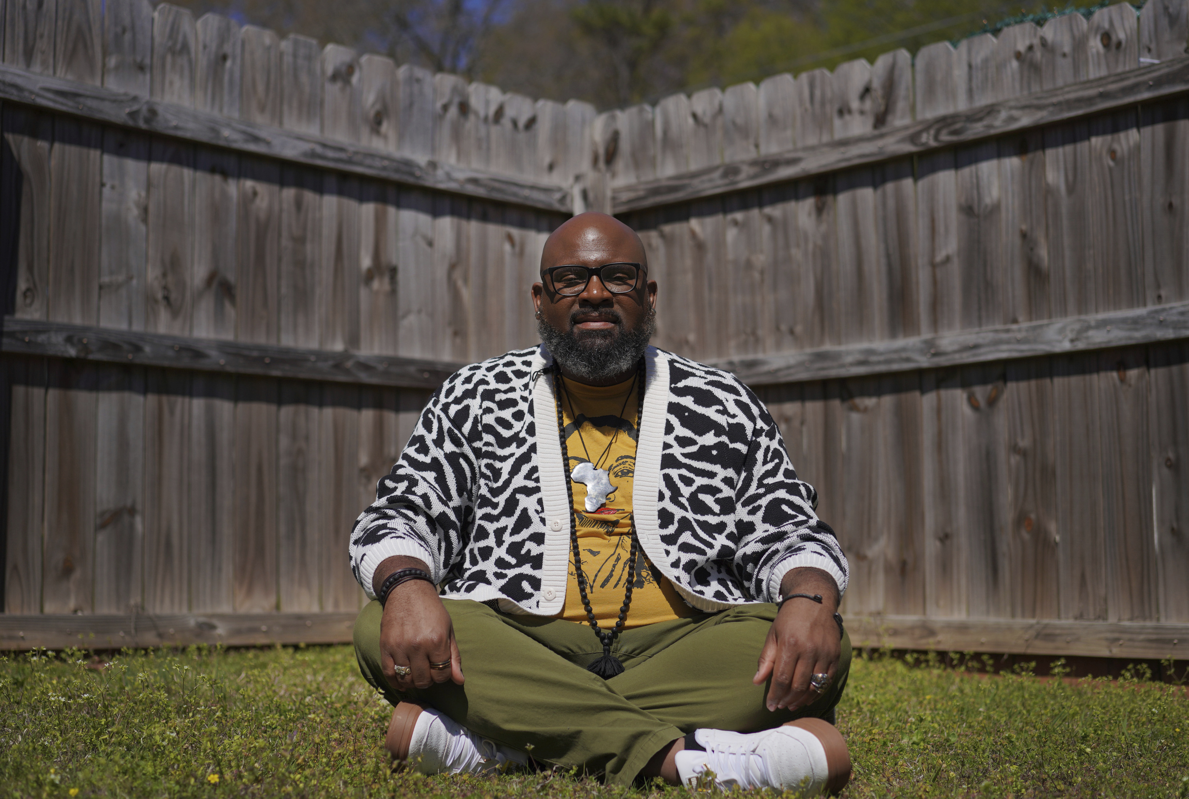 lama rod describes himself as a black buddhist southern queen. he wants to free you from suffering.