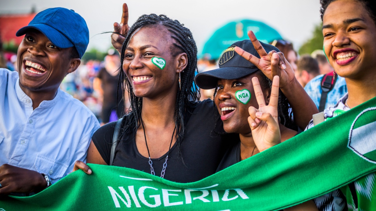 <p>More than 120 million people speak this language, but only 4.7 million speak it as their native language. This language is growing rapidly as the population of Nigeria skyrockets.</p>