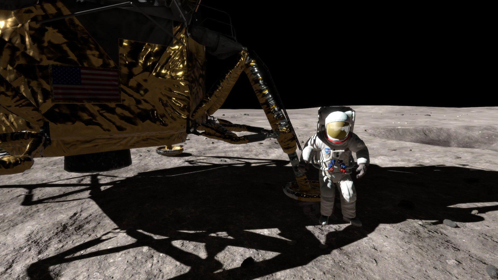 <p>One of the best things about VR is that it doesn’t limit where you can go. For example, you can check out the historic Apollo 11 moon landing in VR, complete with stunning visuals and audio recordings from the mission.</p><p>You can be right there, walking on the moon during this historic event. The experience can be downloaded from Steam.</p>