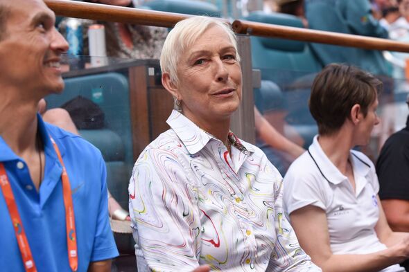 martina navratilova releases statement as tennis icon pulls out of working at wta finals