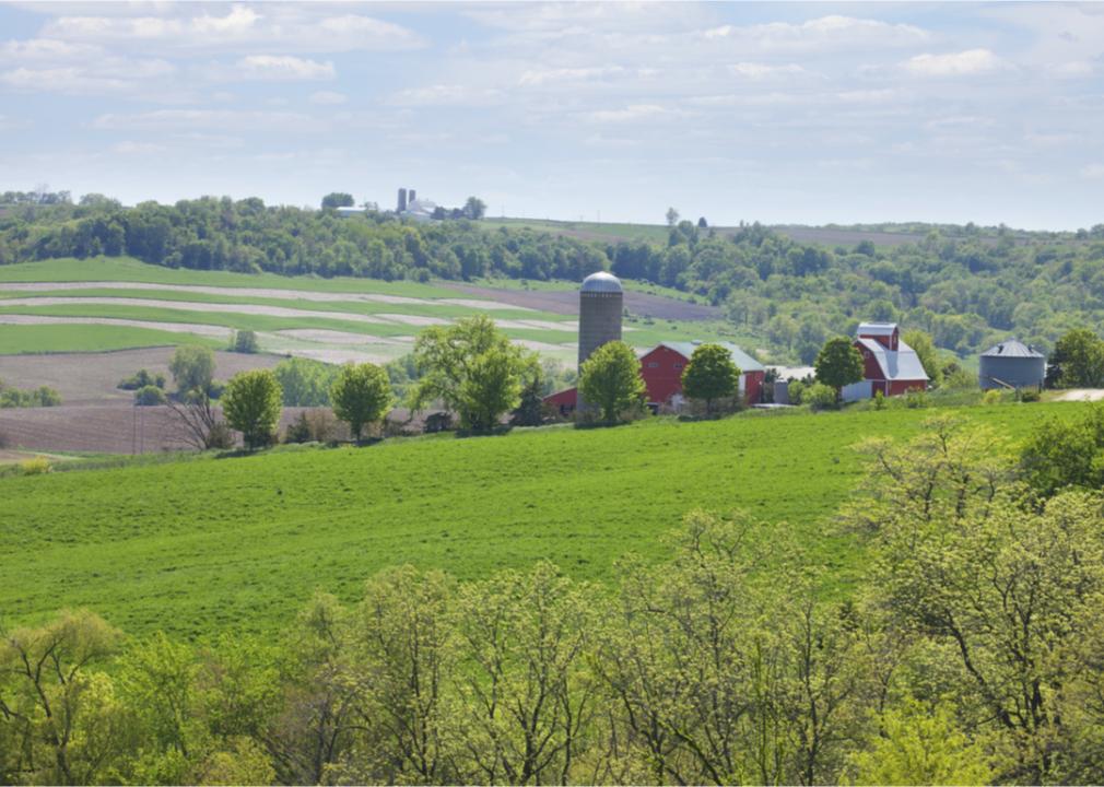 <p>Even though the majority of the state's landscape is dedicated to farmland, Iowa has a number of natural wonders that are worth a bit of springtime exploration. Visit the Kuehn Conservation Area, an 800-acre preserve along the Raccoon River, for short hiking trails, natural prairie, and geological formations.</p>