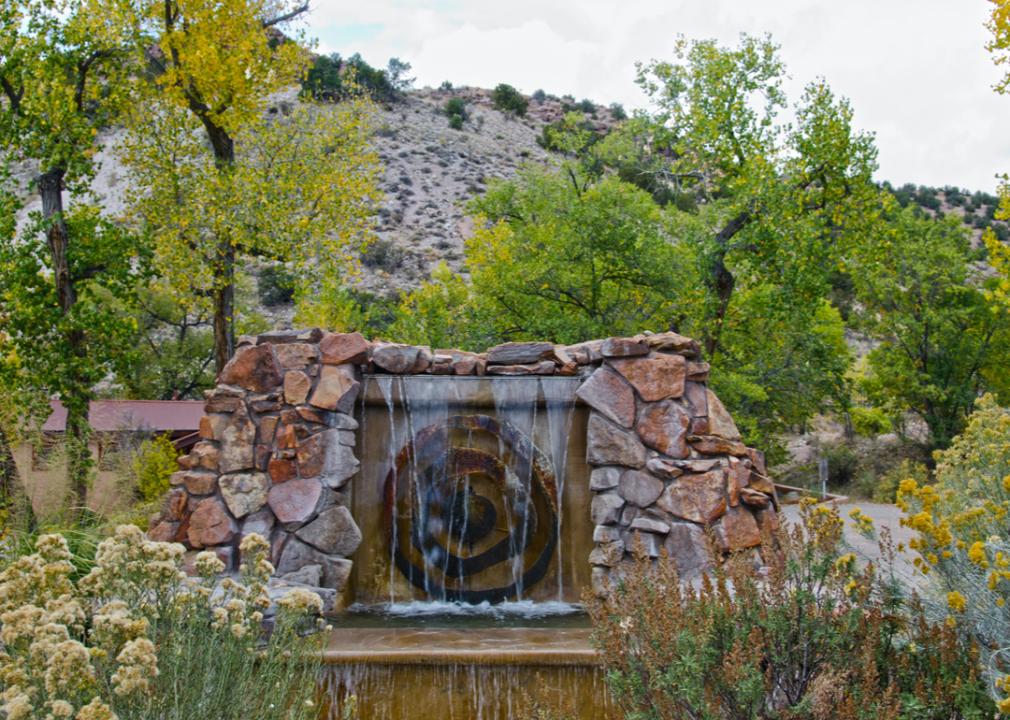 <p>What better spring activity in New Mexico than visiting a spring? Ojo Caliente Mineral Springs Resort & Spa is a perfect activity for the season as the surrounding wildflowers are in bloom.</p>