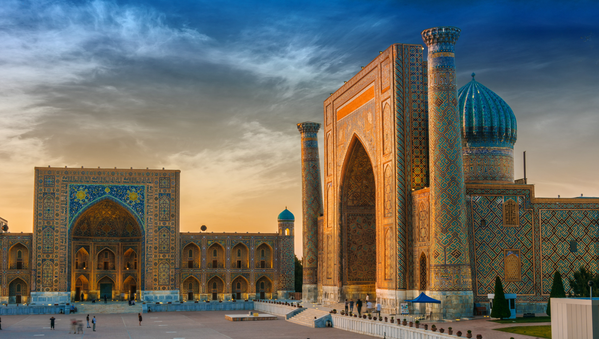 Located in Central Asia, Uzbekistan is another hidden gem for tourists to enjoy and relax with their families and friends. Moreover, the country has opened its gates to 39 new countries, including India, which makes the region more accessible. <p>There is a myriad of fun activities and places to visit in Uzbekistan, like the Uzbek Ceramic Experience, exploring old Mohallas of Tashkent and Chorsu bazaar, walking relaxing alleys and visiting the silk-carpet workshop of Khiva, visiting the Jewish Bukhara, etc.</p>
