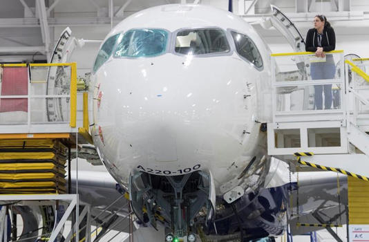 Airbus workers at Quebec plant reject company's third contract offer