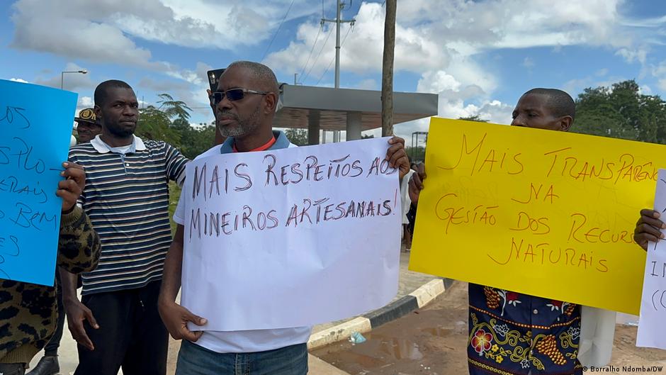 combate ao garimpo ilegal preocupa famílias em angola