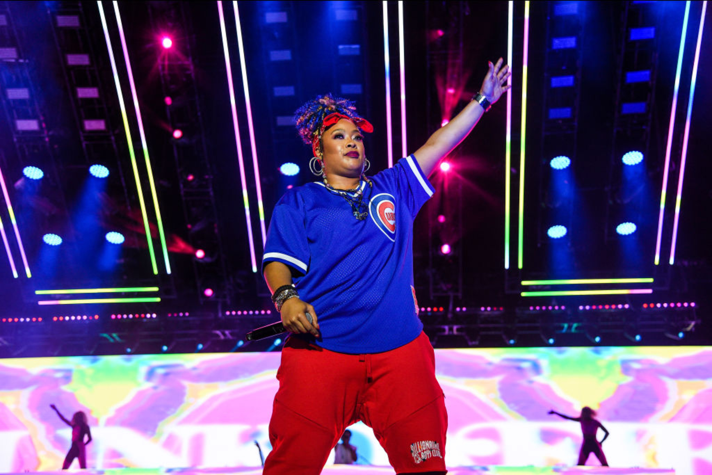 <p>Da Brat got her big break when she won a rap contest sponsored by <em>Yo! MTV Raps.</em> As the winner, she got to meet hip-hop duo Kriss Kross, who introduced her to Jermaine Dupri. Building his So So Def label roster at the time, Dupri signed Brat to a contract, and in 1994, Brat released her debut album <em>Funkdafied.</em> The album was such a huge success that it sold one million copies, making Brat the first female solo rapper with a platinum-selling album. Brat is known for her hit songs like <a href="https://www.youtube.com/watch?v=YFLt1lhbtKM" rel="noopener noreferrer">“Give It 2 You”</a> and “What’chu Like.” </p><p>You may also like: <a href='https://www.yardbarker.com/entertainment/articles/25_movies_that_definitely_did_not_need_a_sequel/s1__29241611'>25 movies that definitely did not need a sequel</a></p>