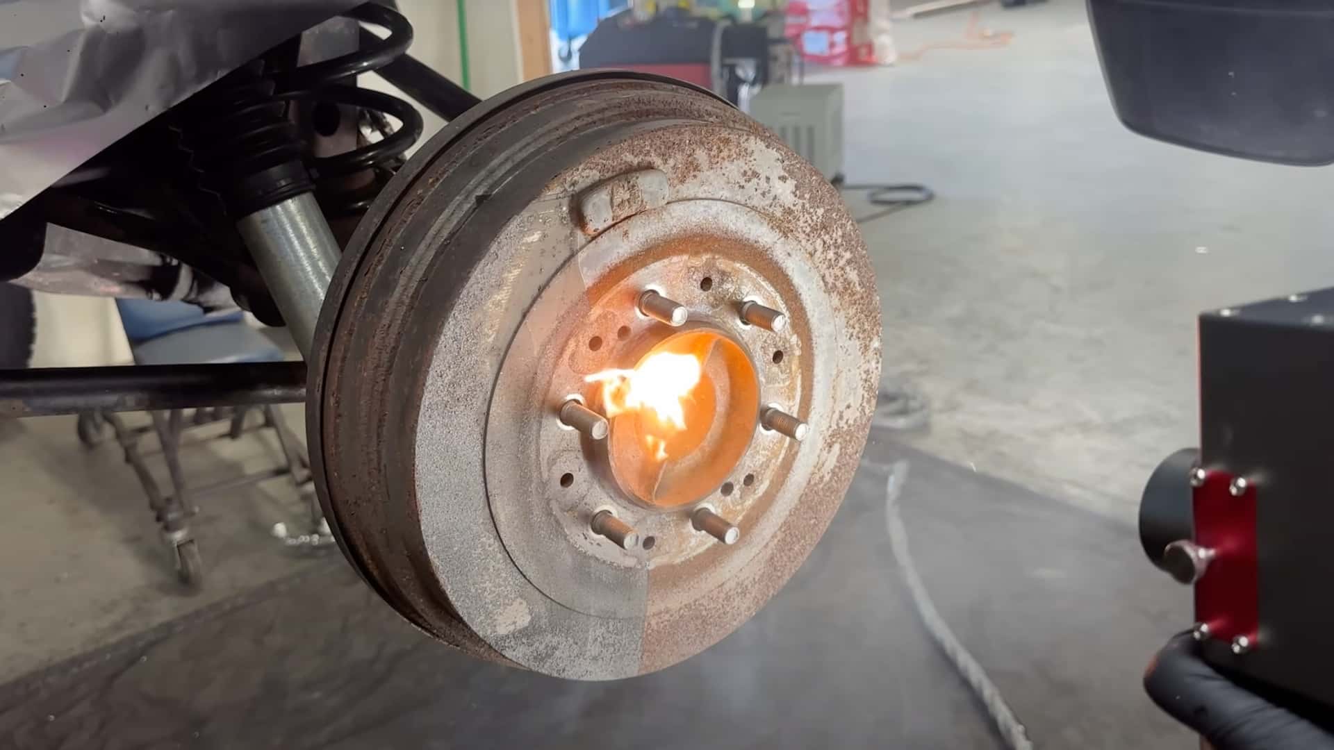 lasers are the most satisfying way to remove rust from a car