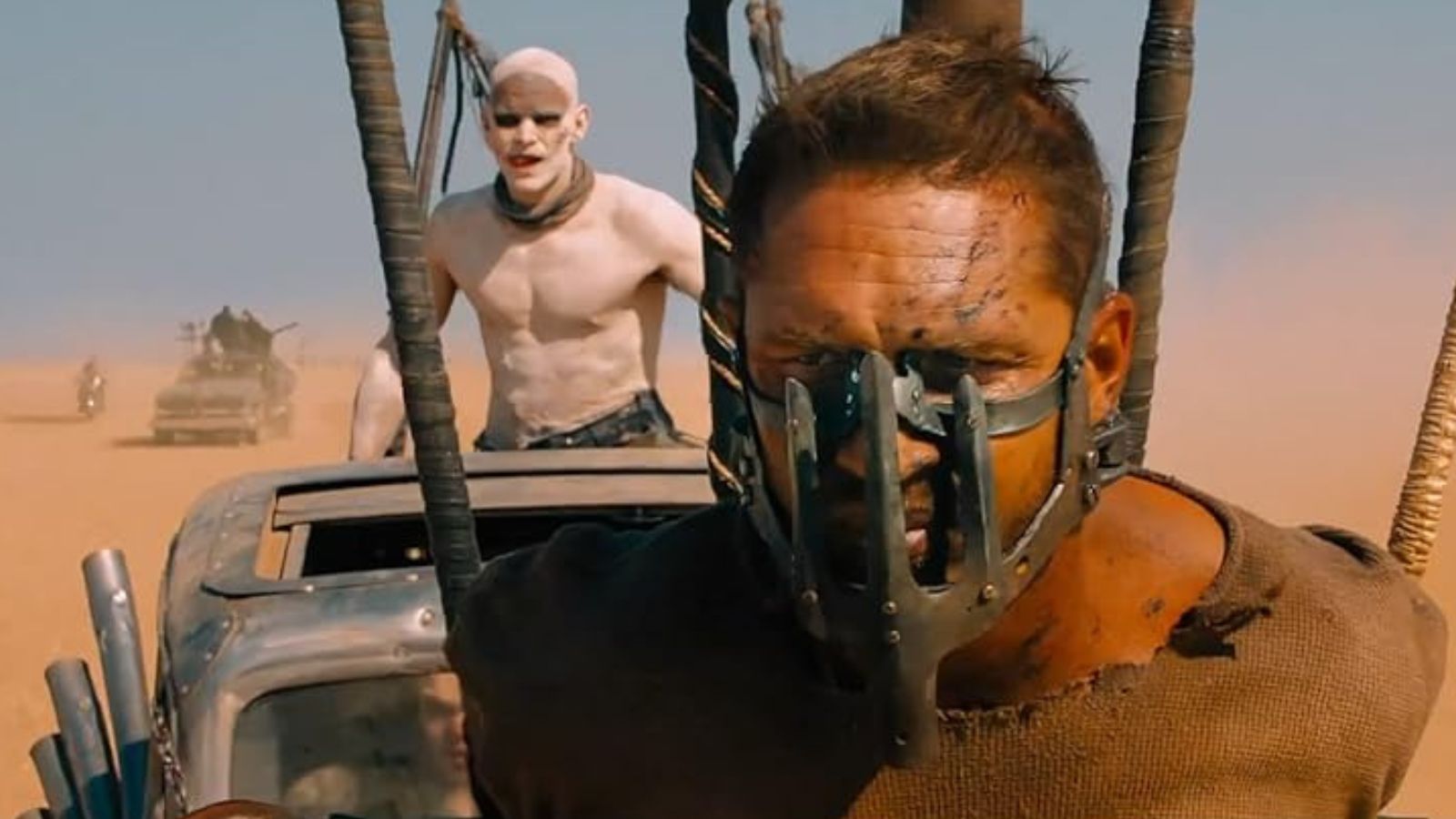 Set in a post-apocalyptic wasteland, Mad Max: Fury Road sees Max (Tom Hardy) join up with Furiosa (Charlize Theron). Although Max’s primary mission is to escape, Furiosa wants revenge on road chief Immortan Joe and will stop at nothing to get it.