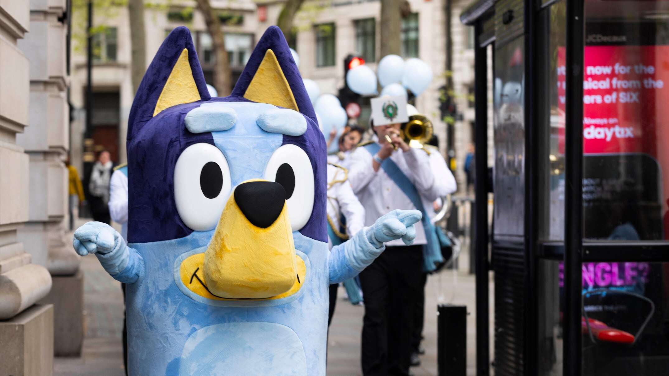 it's 'bluey house' now, as london awards show for its cultural success